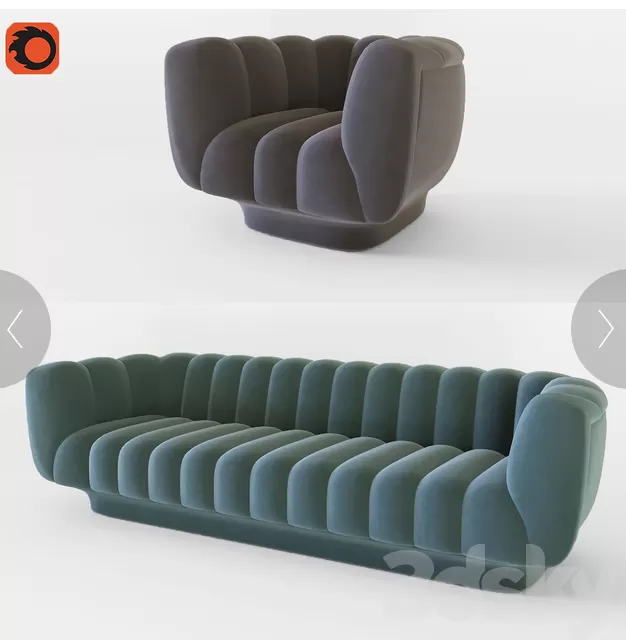 SOFA – 3DS MAX MODELS – 020