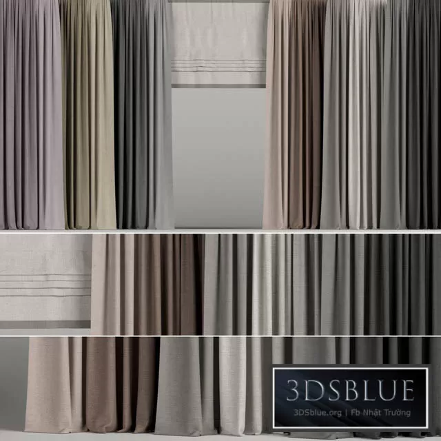 DECORATION – CURTAIN – 3DSKY Models – 2479