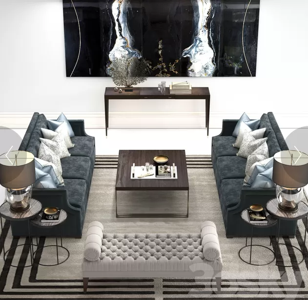 SOFA – 3DS MAX MODELS – 028