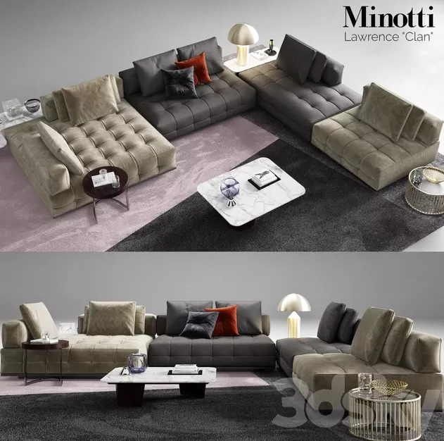 SOFA – 3DS MAX MODELS – 039