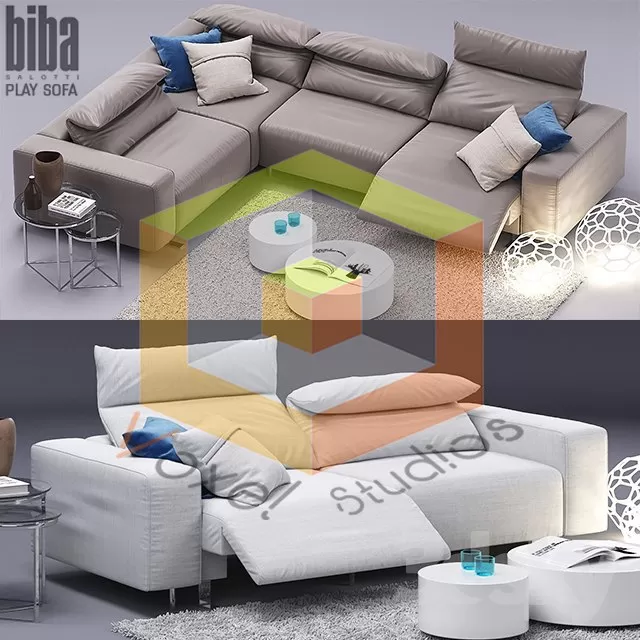 SOFA – 3DS MAX MODELS – 100