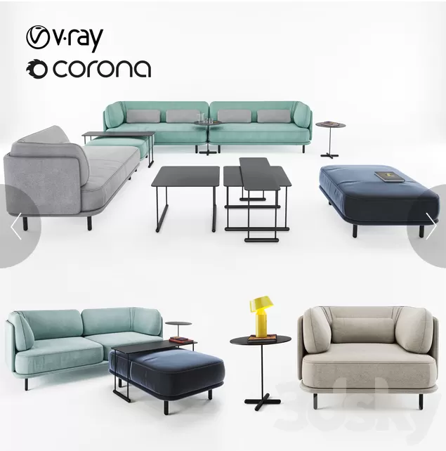 SOFA – 3DS MAX MODELS – 132