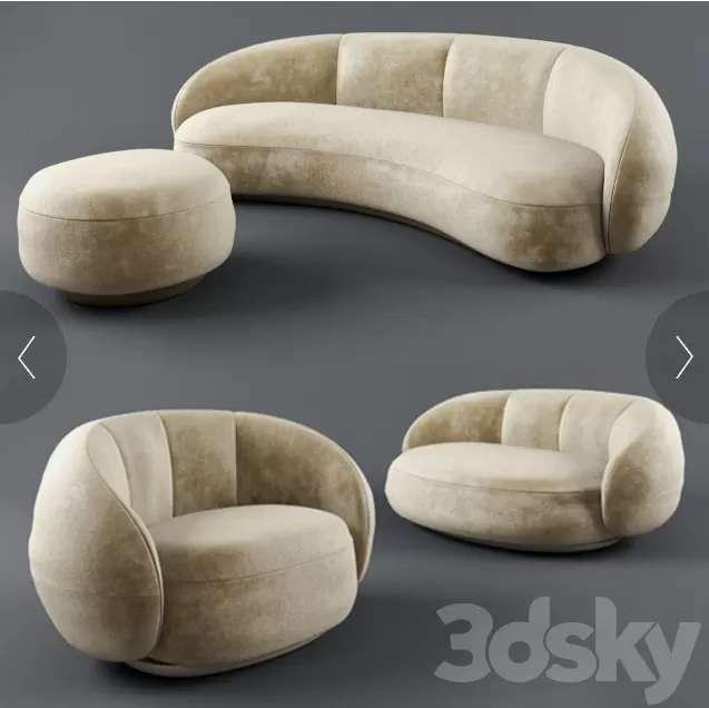 SOFA – 3DS MAX MODELS – 158