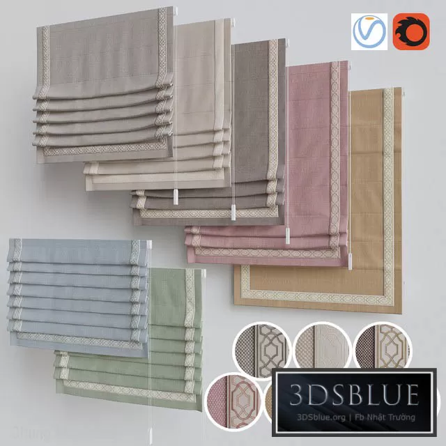 DECORATION – CURTAIN – 3DSKY Models – 2494