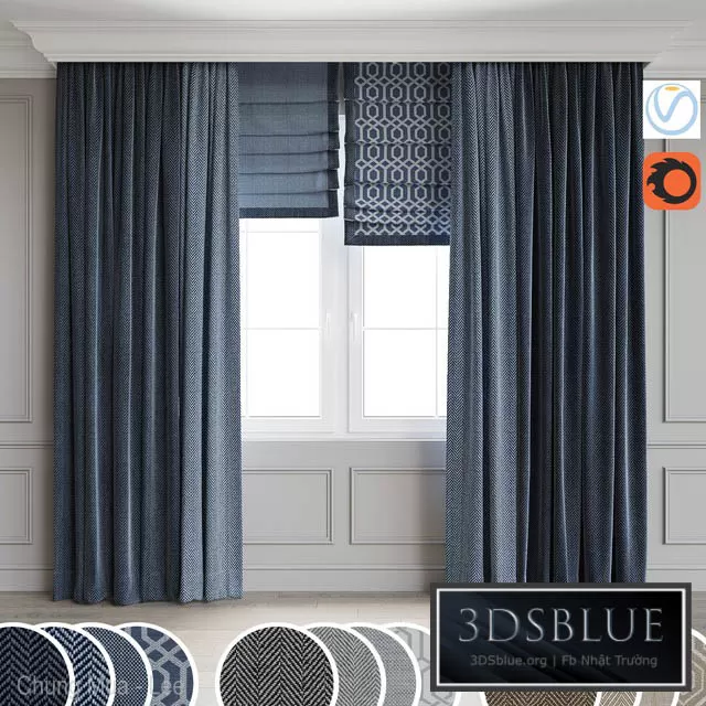 DECORATION – CURTAIN – 3DSKY Models – 2501