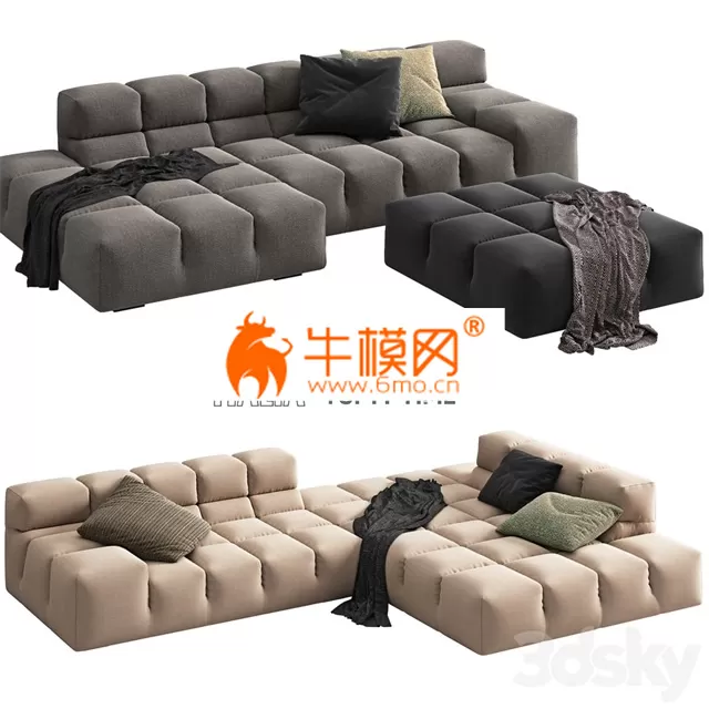SOFA – B&B Italia TUFTY-TIME 2 sofa