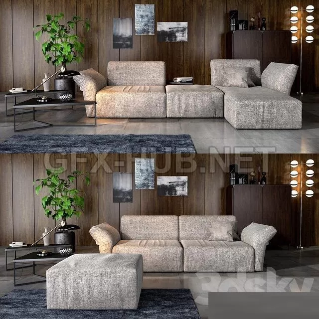 SOFA – Bonaldo Cortina sofa