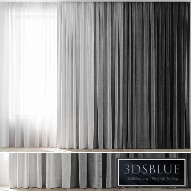 DECORATION – CURTAIN – 3DSKY Models – 2509