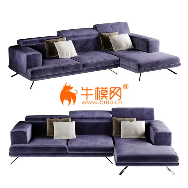 SOFA – Chateaudax Golden sofa
