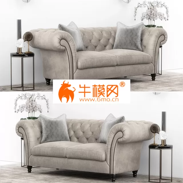 SOFA – Club Chesterfield sofa set