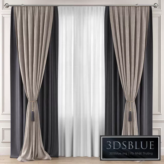 DECORATION – CURTAIN – 3DSKY Models – 2514