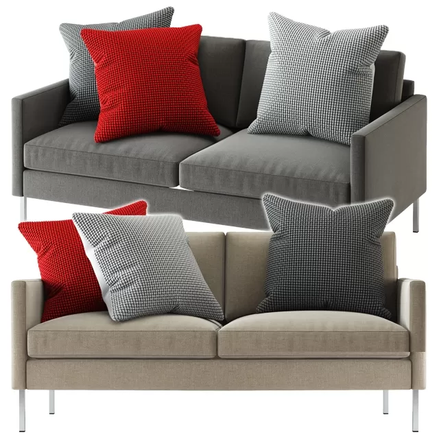 SOFA – Crate and Barrel sofa set 01