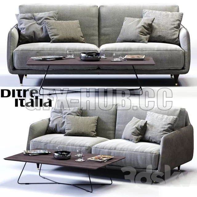 SOFA – Ditre Italia Elliot 2-er maxi sofa