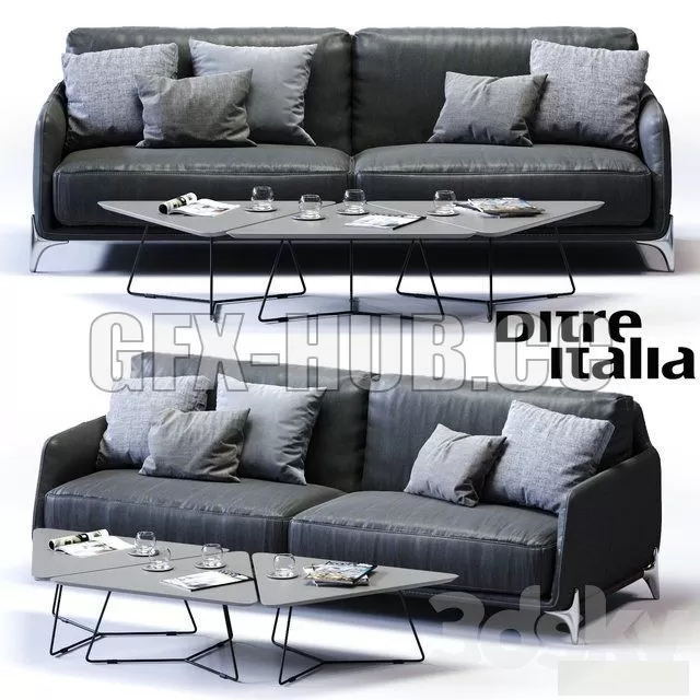 SOFA – Ditre Italia Elliot 3-er maxi sofa
