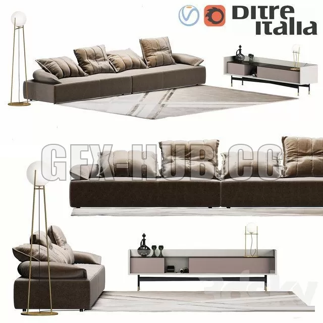 SOFA – Ditre Italia Flick-Flack sofa