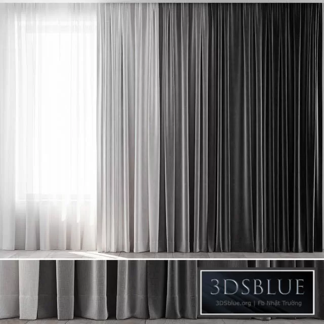 DECORATION – CURTAIN – 3DSKY Models – 2523