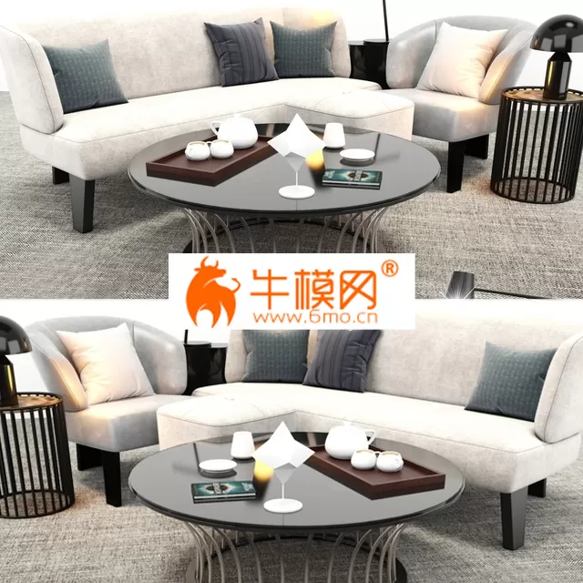 SOFA – Minotti Creed sofa and armchair set