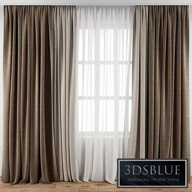 DECORATION – CURTAIN – 3DSKY Models – 2536