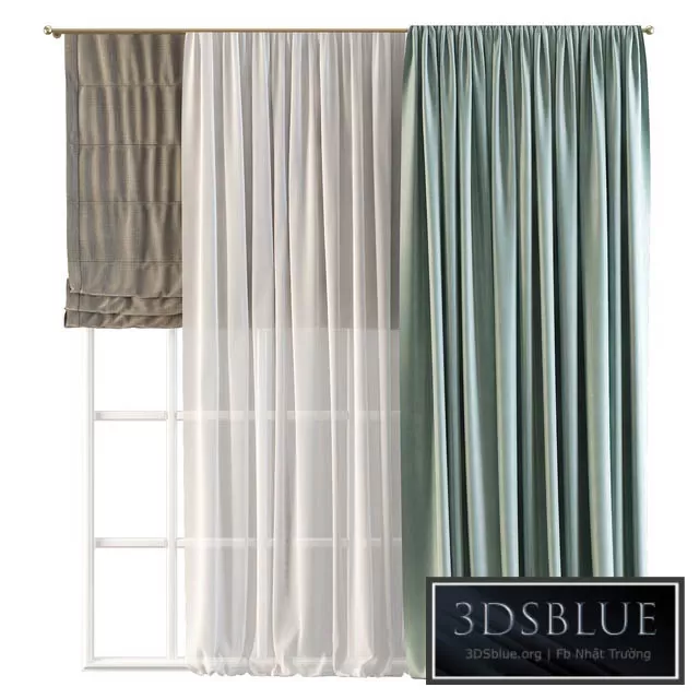 DECORATION – CURTAIN – 3DSKY Models – 2541