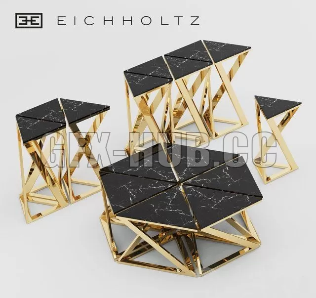 TABLE – Eichholtz Galaxy table set