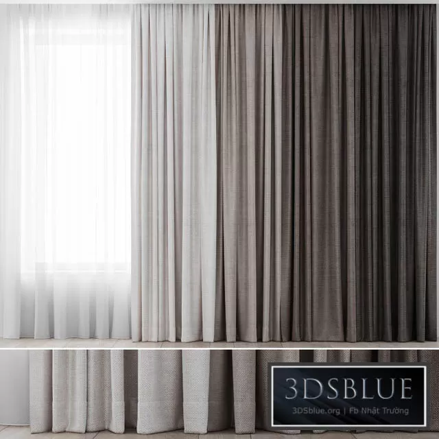 DECORATION – CURTAIN – 3DSKY Models – 2549
