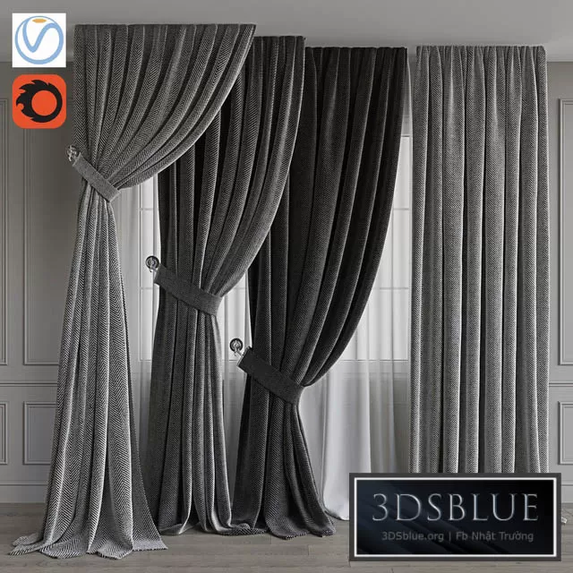 DECORATION – CURTAIN – 3DSKY Models – 2550