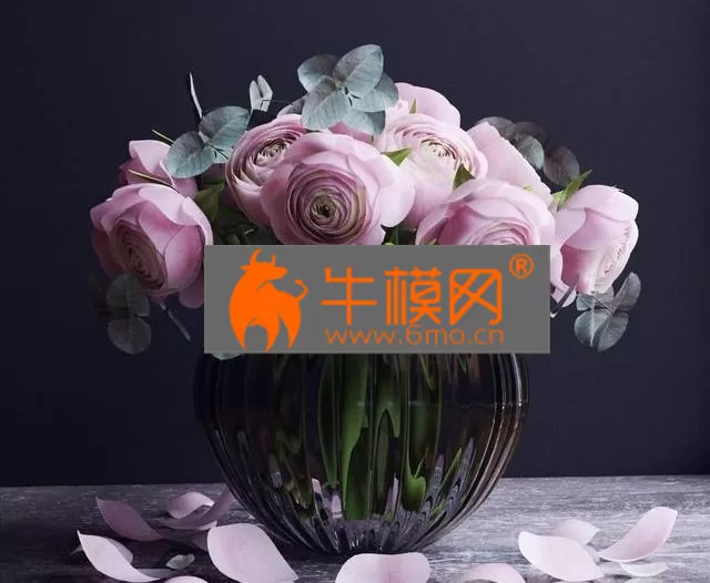 VASE – Bouquet of flowers in a vase 7