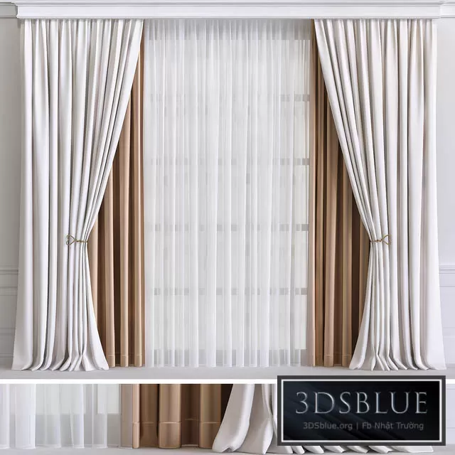 DECORATION – CURTAIN – 3DSKY Models – 2553