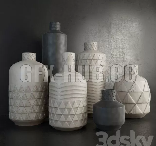 VASE – Pressed Pattern Vases