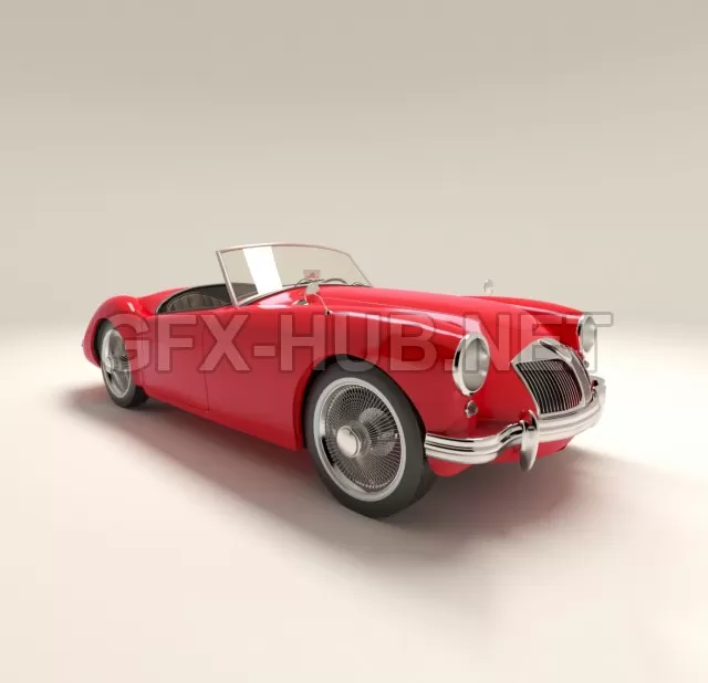 VEHICLE – Car MG & MGA& 1955