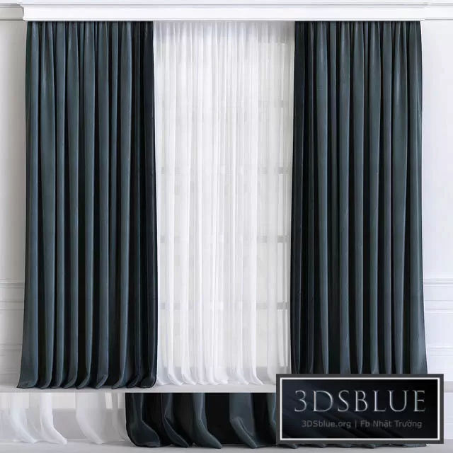 DECORATION – CURTAIN – 3DSKY Models – 2555