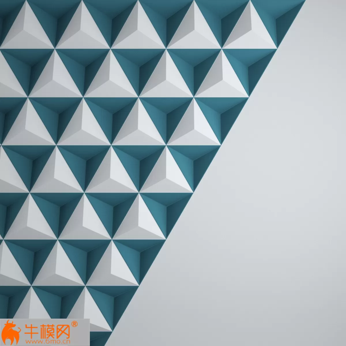 3d trainglates wall – 11 3d trainglates wall – 11