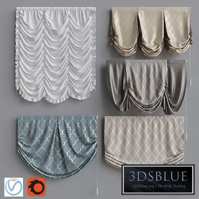 DECORATION – CURTAIN – 3DSKY Models – 2559