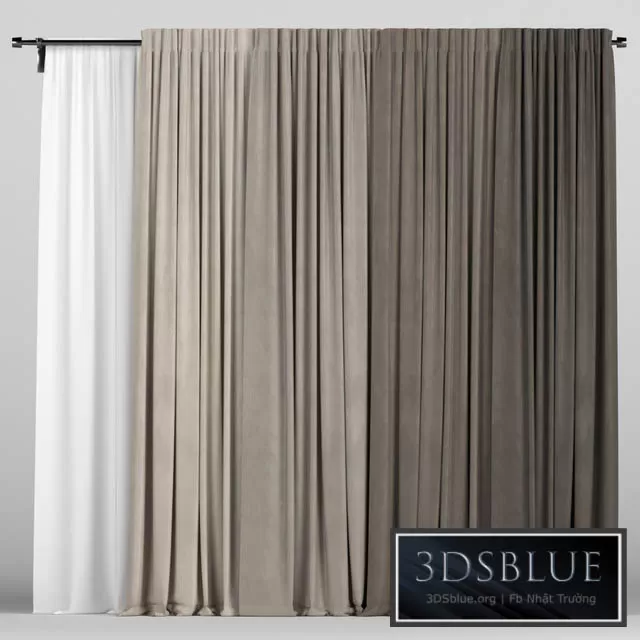 DECORATION – CURTAIN – 3DSKY Models – 2561