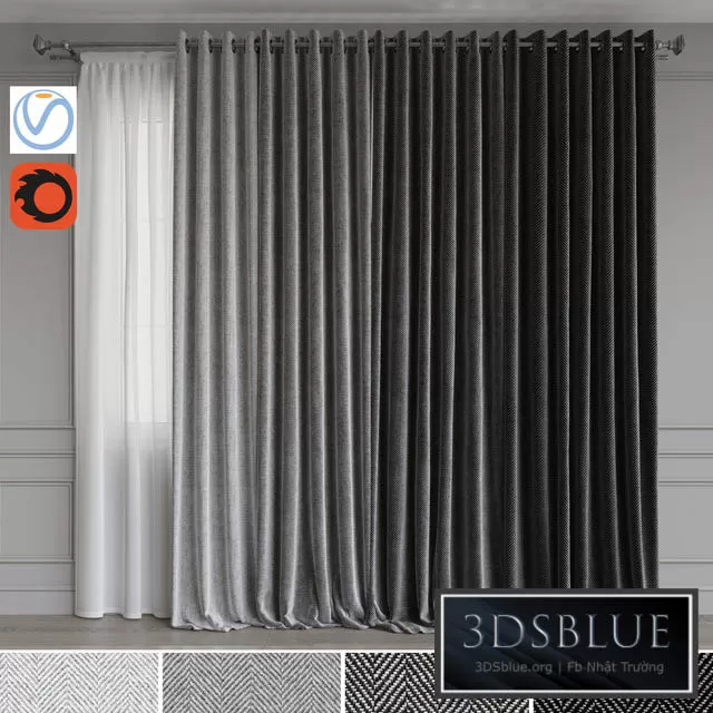 DECORATION – CURTAIN – 3DSKY Models – 2562