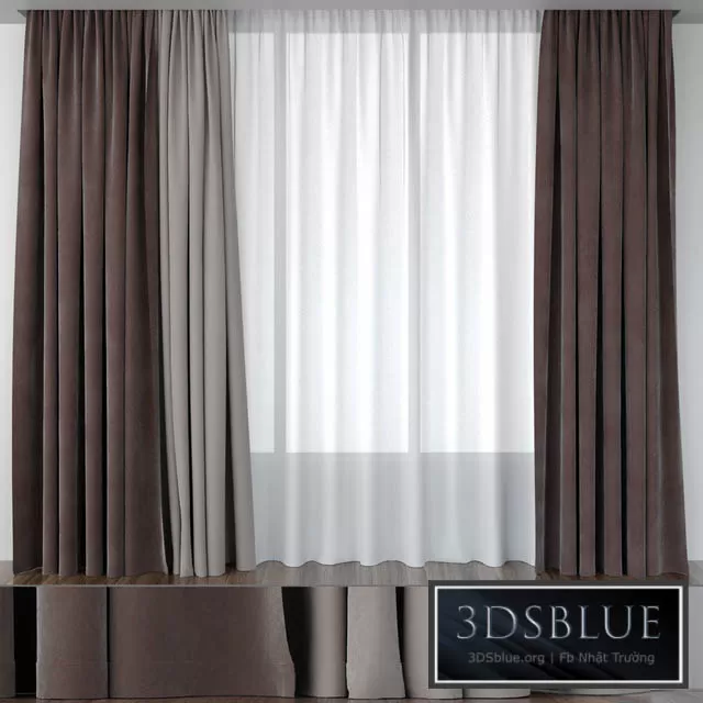 DECORATION – CURTAIN – 3DSKY Models – 2564
