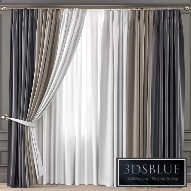 DECORATION – CURTAIN – 3DSKY Models – 2567