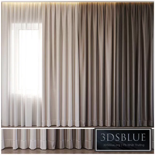 DECORATION – CURTAIN – 3DSKY Models – 2583