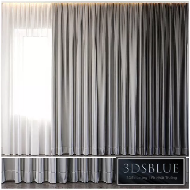 DECORATION – CURTAIN – 3DSKY Models – 2586
