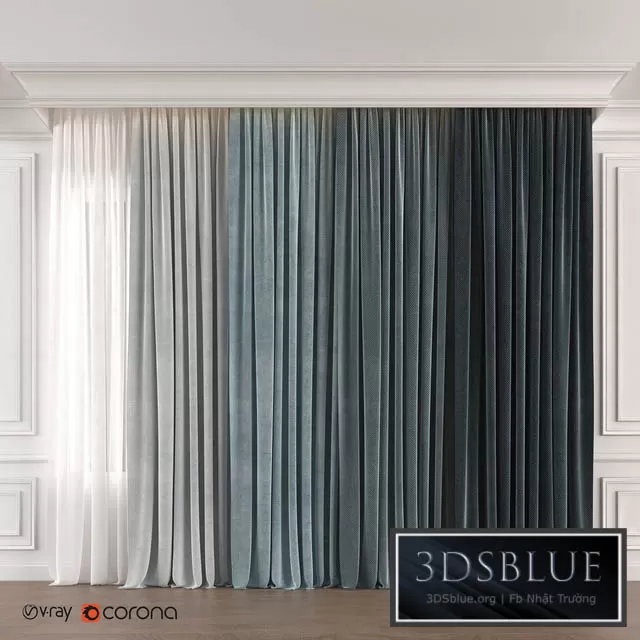 DECORATION – CURTAIN – 3DSKY Models – 2597