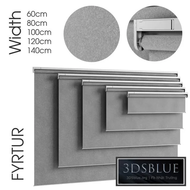 DECORATION – CURTAIN – 3DSKY Models – 2611