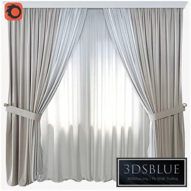 DECORATION – CURTAIN – 3DSKY Models – 2617