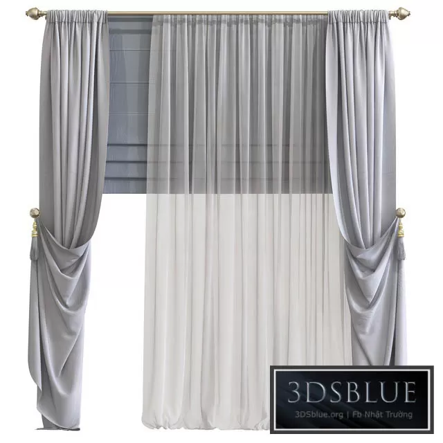 DECORATION – CURTAIN – 3DSKY Models – 2639