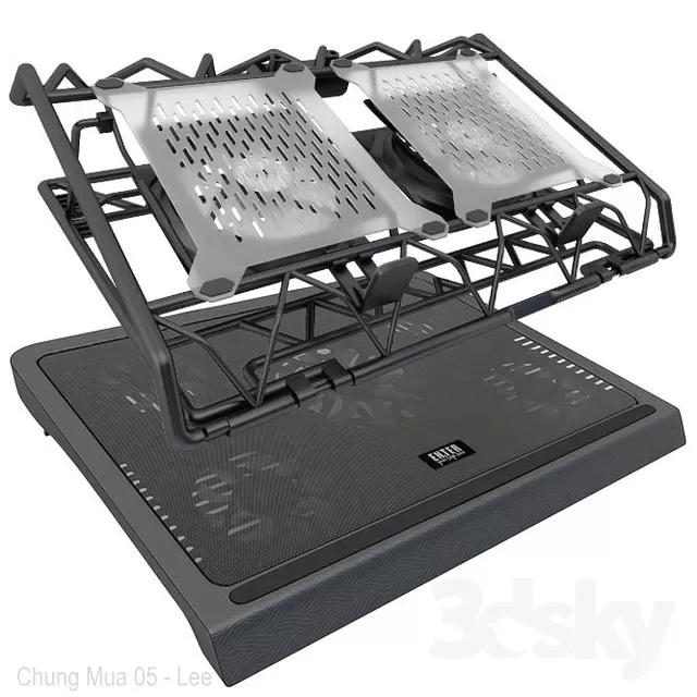 4 laptop coolers (max) 3D model – 861 4 laptop coolers (max) 3D model – 861