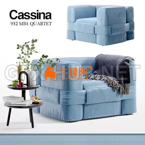 932 MB1 QUARTET, Cassina – 869 932 MB1 QUARTET, Cassina – 869