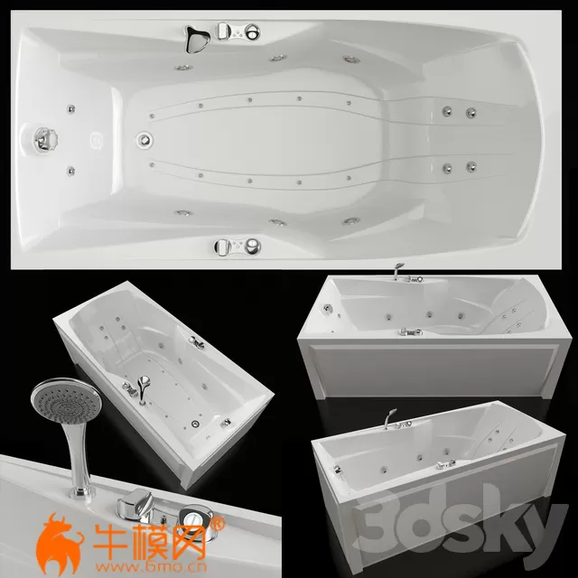 Acrylic hot tub Doctor Jet Fortunata – 896 Acrylic hot tub Doctor Jet Fortunata – 896