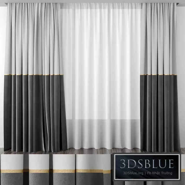 DECORATION – CURTAIN – 3DSKY Models – 2647