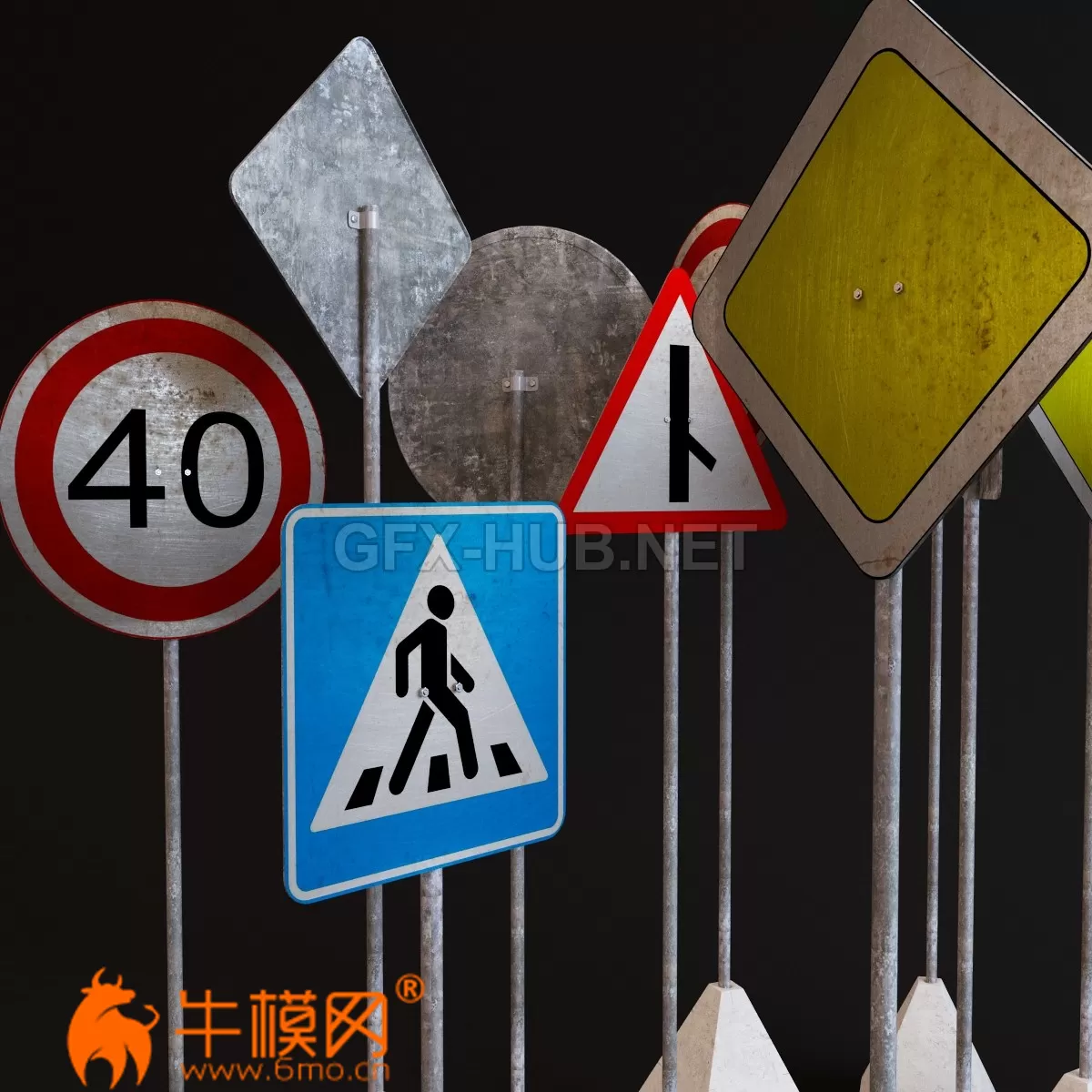 Amb_Road signs – 954 Amb_Road signs – 954