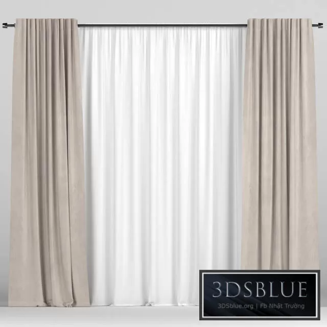 DECORATION – CURTAIN – 3DSKY Models – 2657