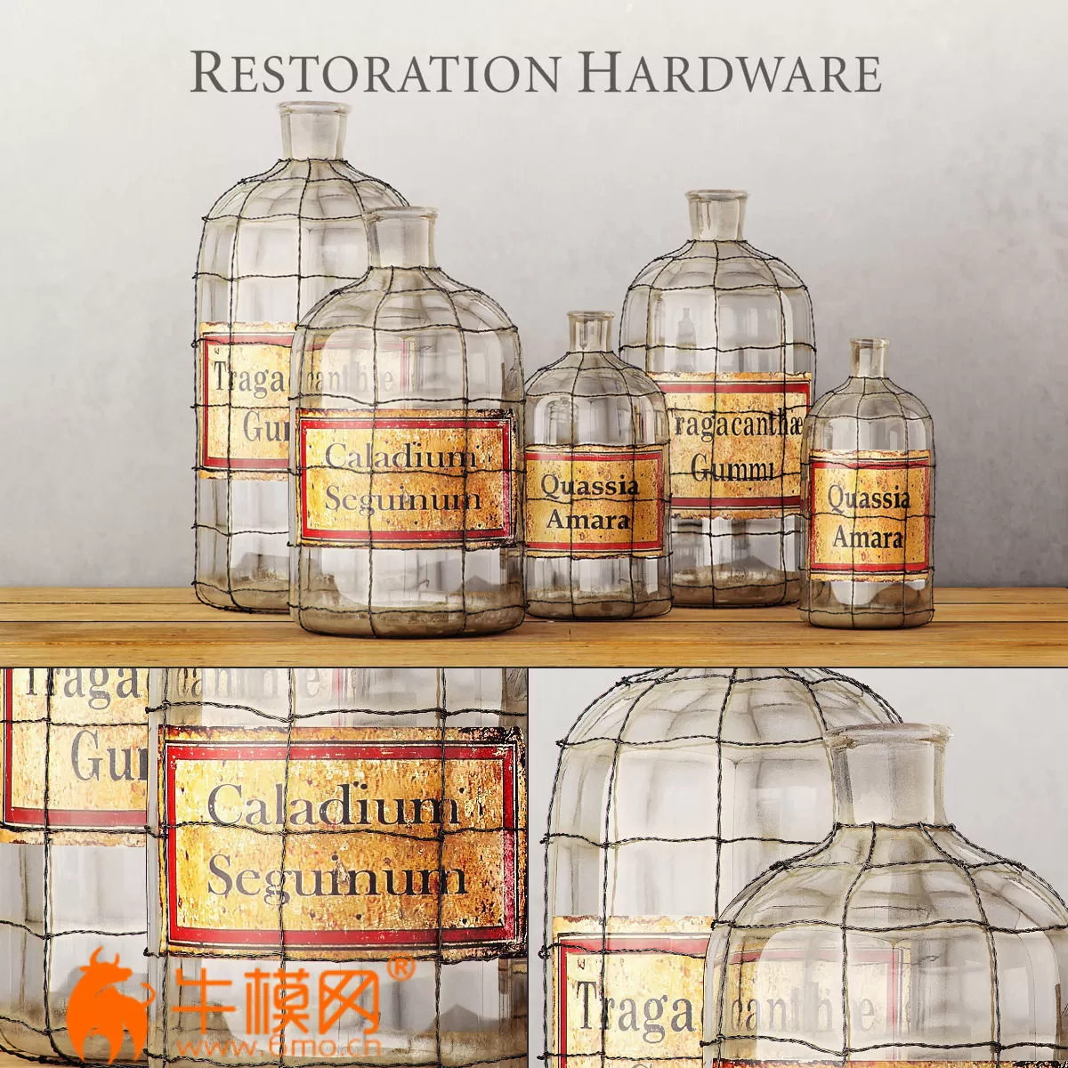APOTHECARY BOTTLE COLLECTION – 1002 APOTHECARY BOTTLE COLLECTION – 1002